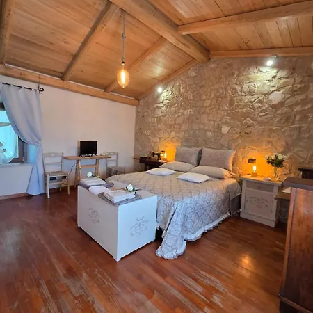 Tra Gli Ulivi E Il Panorama *