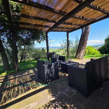 Tra Gli Ulivi E Il Panorama Orvieto
