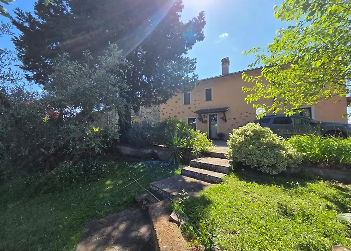 Tra Gli Ulivi E Il Panorama Orvieto